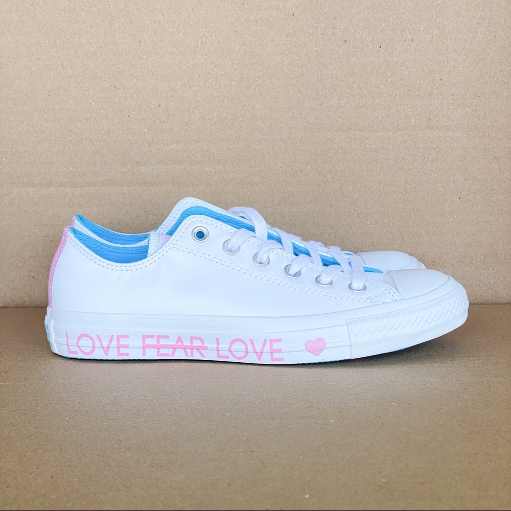 Converse CTAS OX white/pink
